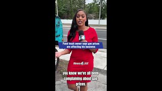 Food truck owner says gas prices are affecting his business