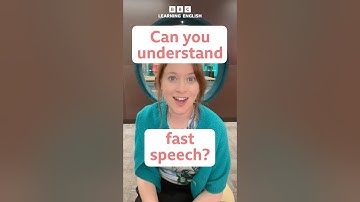 🗣️ Watch to the end: Can you understand fast speech? #shorts