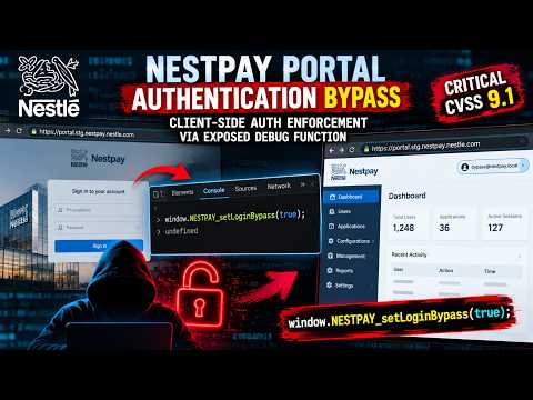 Nestpay Authentication Bypass (CVSS 9.1) | Critical Client-Side Auth Flaw via Debug Function