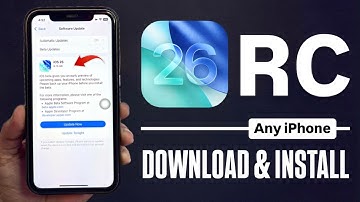 How to Download & install iOS 26 RC Update on any iPhone