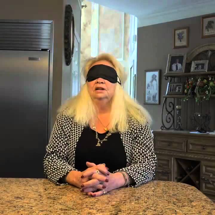 Blindfolded Hearing Test Prank On Badass Grandma Youtube