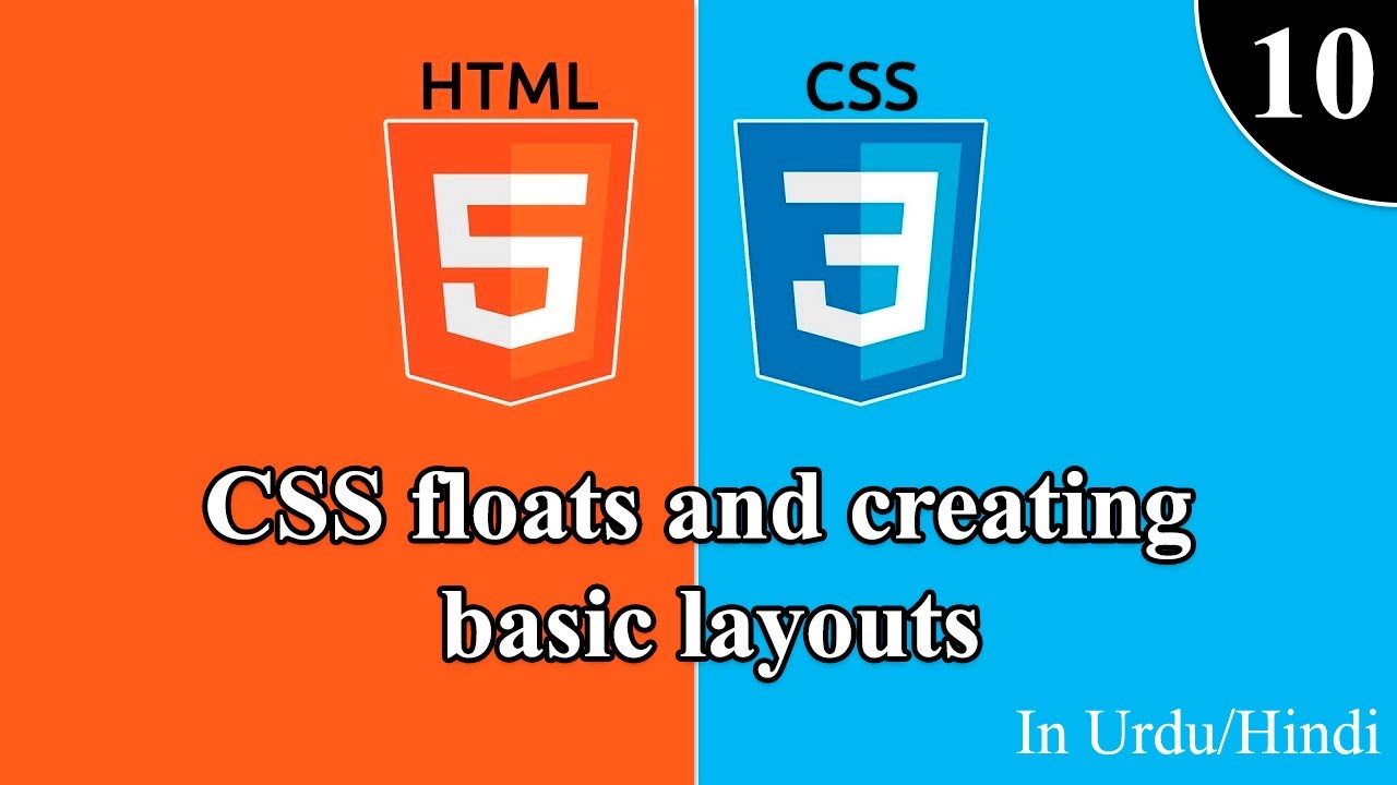 HTML CSS Tutorial For Beginners in Hindi/Urdu - How To Use Floats in ...