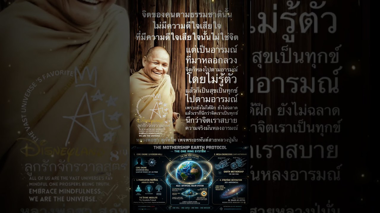 จิตที่คุ้มครองดีแล้วย่อมปลอดภัย! #disneyland8th #dhammanetworks #disneyland #disney
