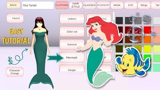 New Mermaid Character | Tutorial | Sakura School Simulator screenshot 4