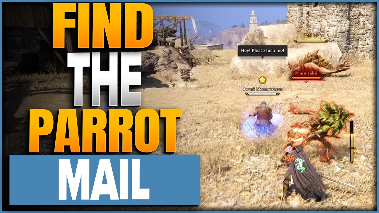 Где найти почтовый ящик-попугай в Throne and Liberty