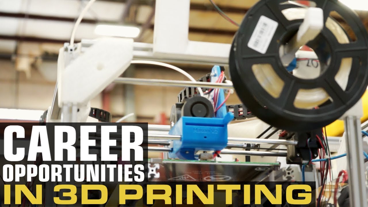 ⁣How to Get a Job in 3d Printing