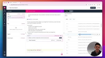 Create Automation in Google Drive with Pinkfish AI