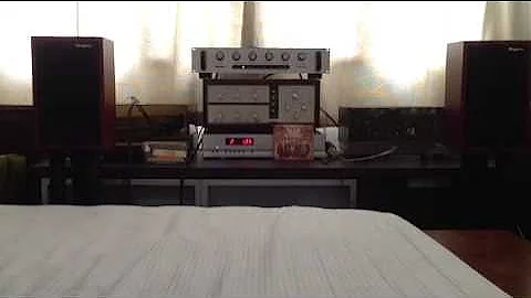 Pre Amp Audio Research SP 4 for test with EICO HF 87