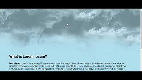 Clouds CSS Animation || Cloud Background Moving CSS animation