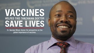 Vaccines helped this Tanzanian doctor save lives