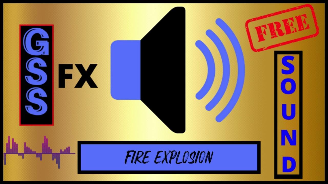 fire explosion Sound Effect HD (No Copyright Sound) YouTube