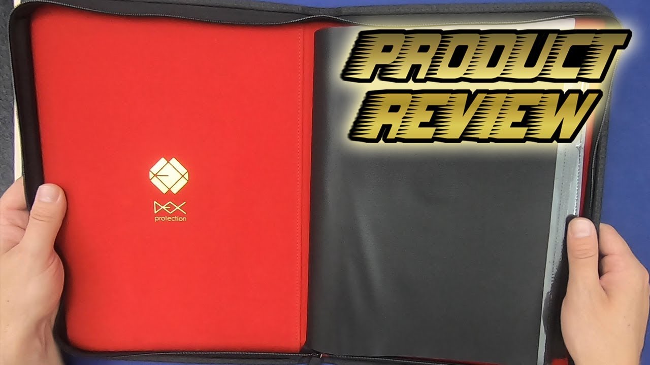 Dex Protection Zip Binder 9 TCG Product Review YouTube