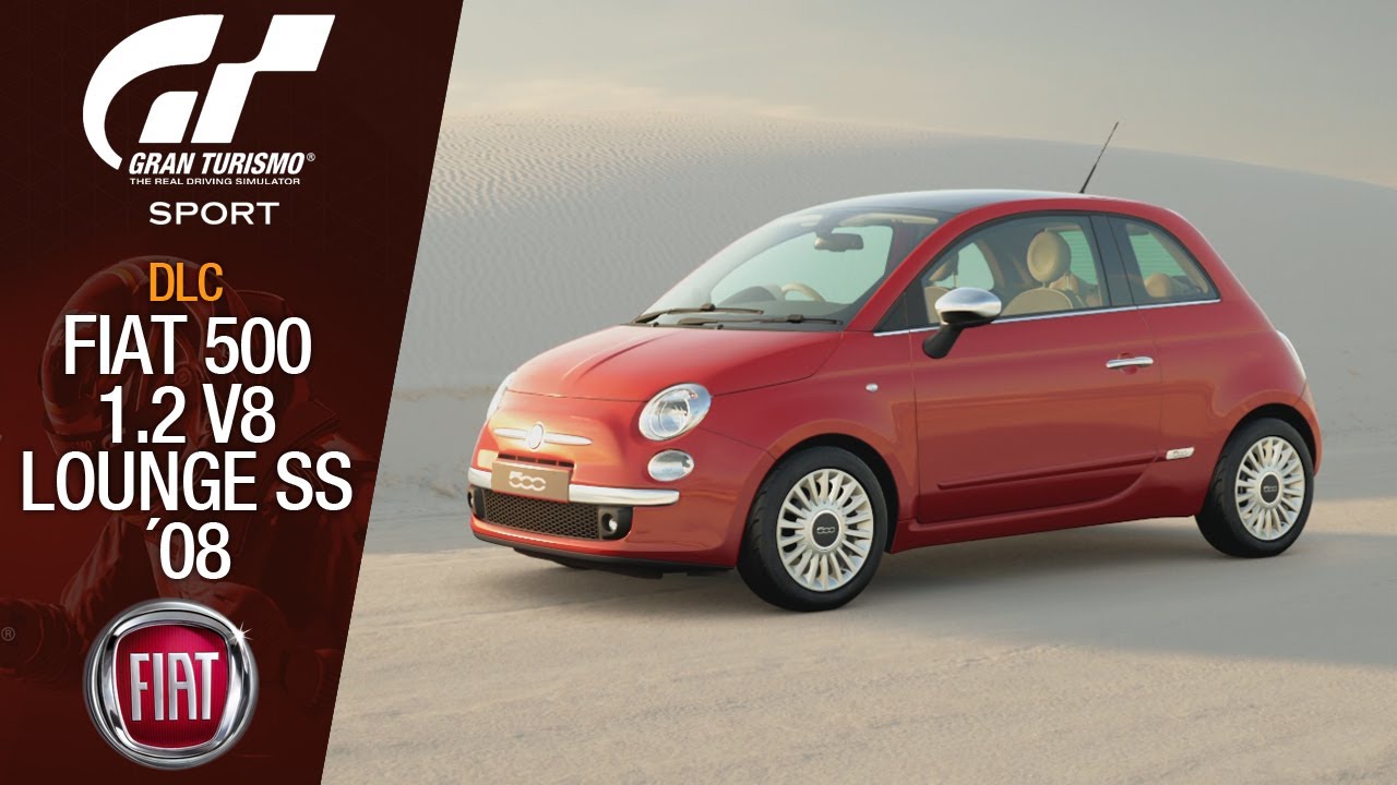 Gt Sport Dlc Fiat 500 1 2 8v Lounge Ss 08 Autopolis Youtube