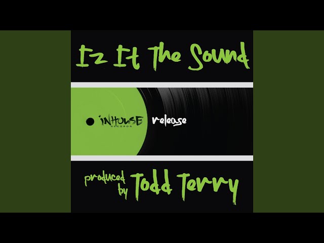 Todd Terry - Iz It the Sound?