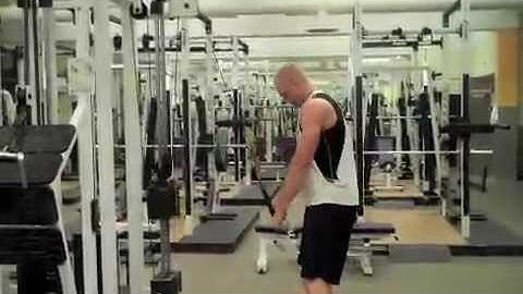 Self Made Exercise Index:  Standing Rope Pressdowns