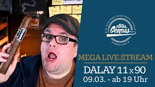 EtwasGenuss Live Special - @DalayZigarren 11x90 Mega Smoke