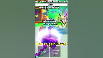 fireball punching simulator. it is worth it. #roblox