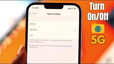 iPhone 13/12 Pro Max: Turn 5G On or Off! [How to]