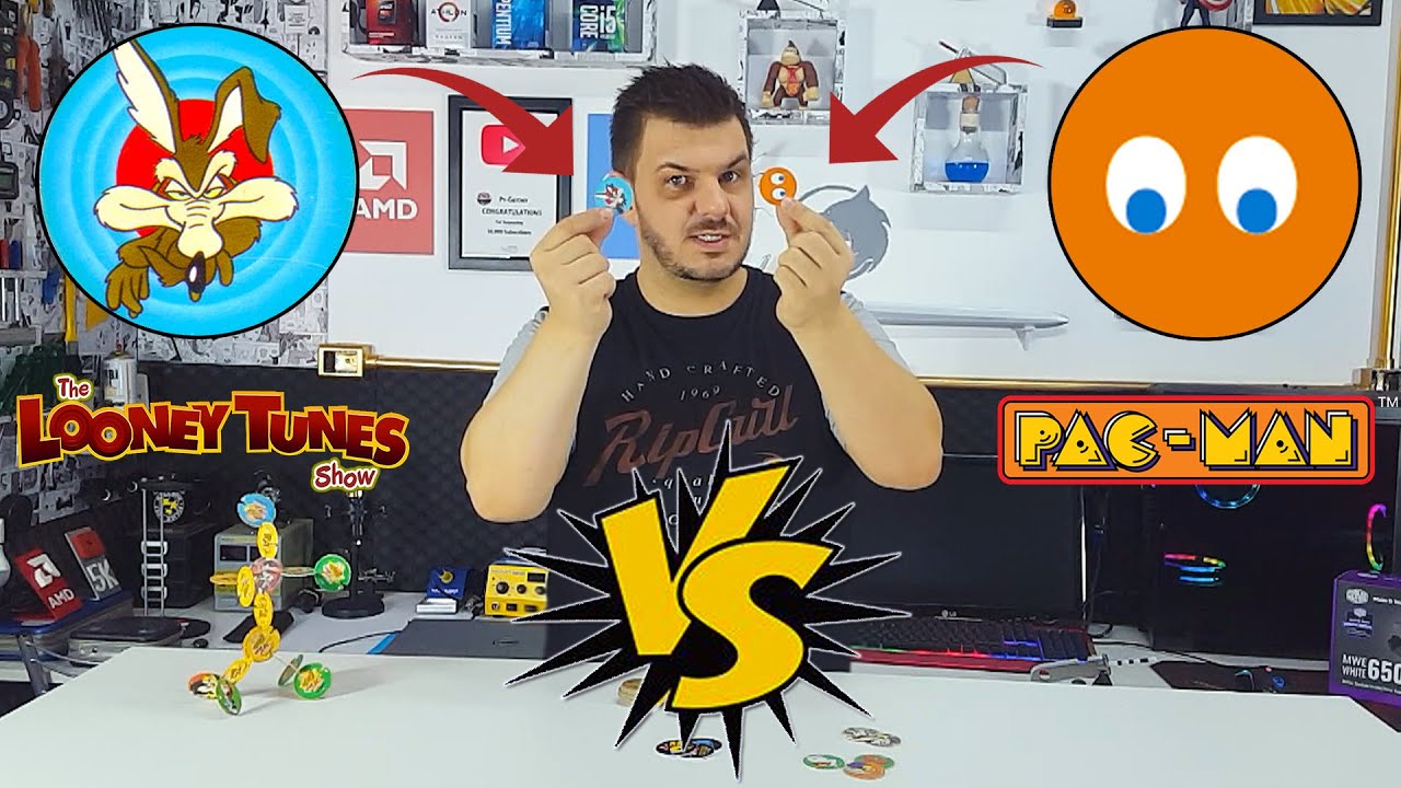 TAZOS ANTIGOS VS TAZOS NOVOS