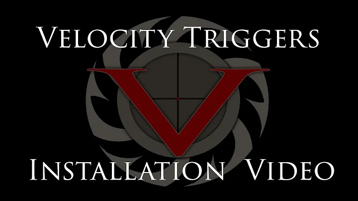 Velocity AR-15 Trigger Install Video