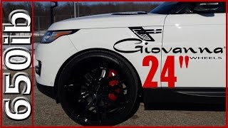 New Range Rover Sport Wheels! | Giovanna Bogota 24"