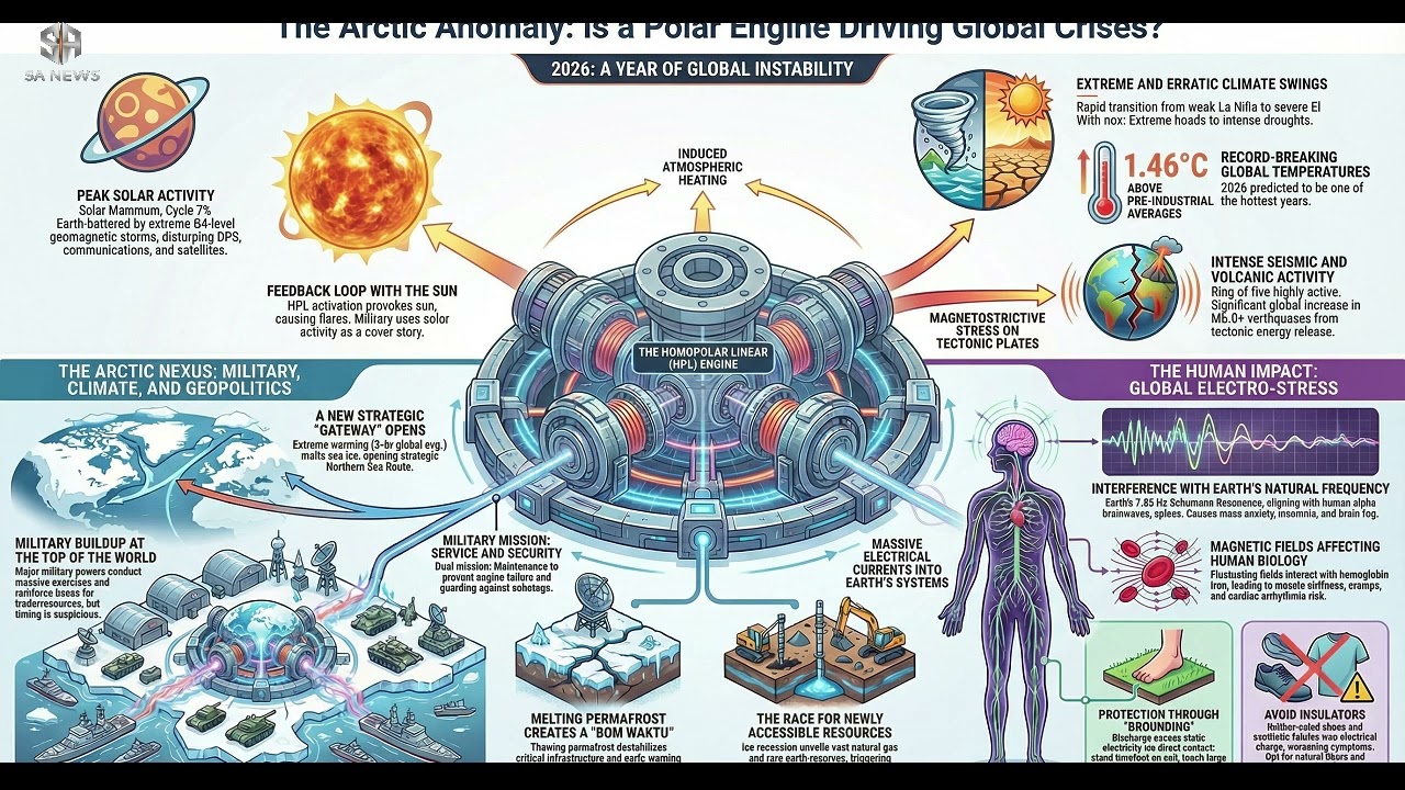 Почему вы чувствуете себя плохо: воздействие магнитного поля Северного полюса на вашу кровь