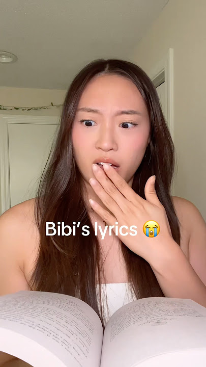 When you realize the LYRICS 😭 #ytshorts #bibi #kpop #kpopidol #kpopshorts #kpopsongs #korean #korea