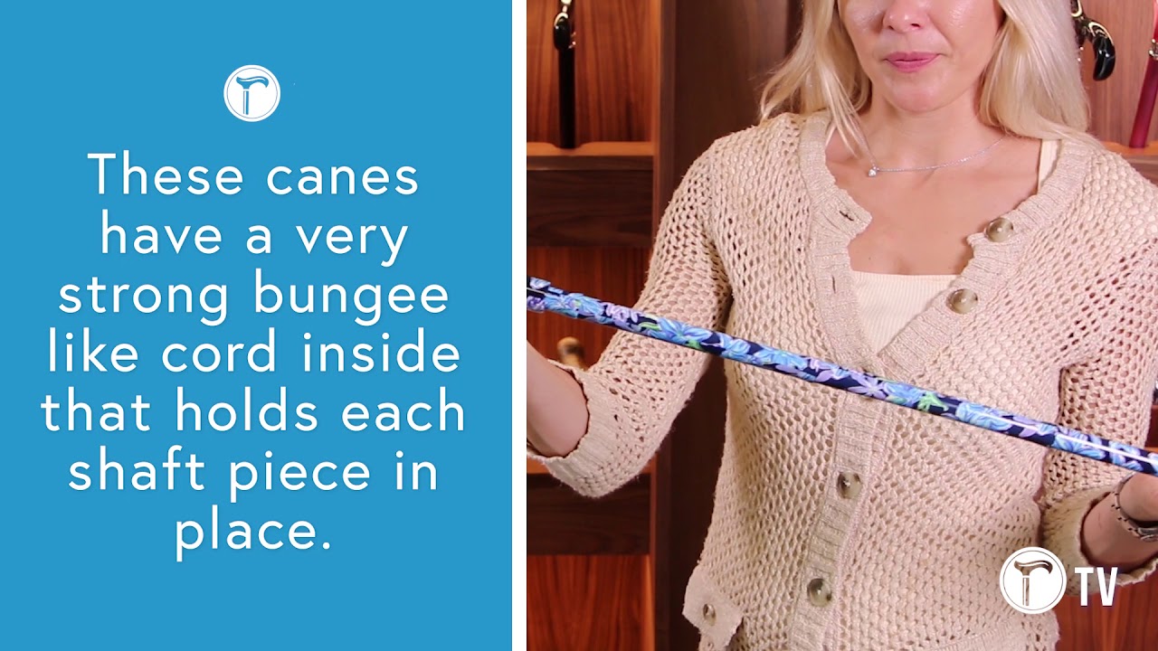 How to Fold a Folding Cane YouTube