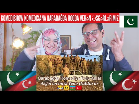 KomediShow KomediXana Qarabağda Hoqqa Verən Əsgərlərimiz | Pakistani Reaction | Subtitles