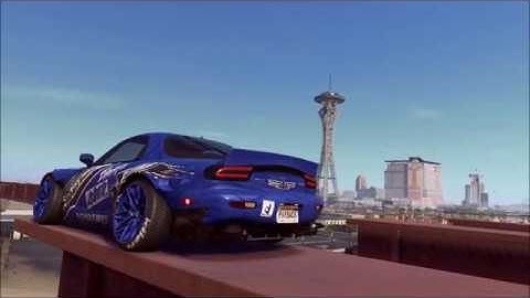 ROCKET BUNNY MAZDA RX7 SHOWCASE (my Eastsiderz decals) Need for Speed Payback