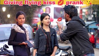 GIVING FLYING KISS PRANK ( PART - 2 ) || DR PRANK || VALENTINE DAY SPECIAL