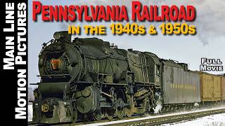 1940s - 1950s Steam & Diesel, Pennsylvania Railroad | Color & B&W