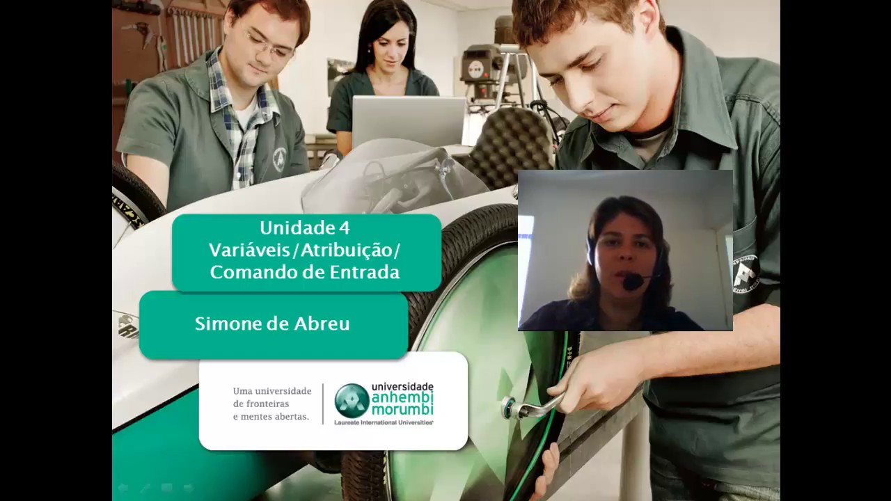 Aula 3 - Variáveis, declaração de variáveis e comando de entrada - YouTube