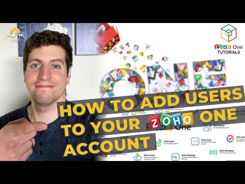 Zoho One- How to Add Users to your Zoho One Account