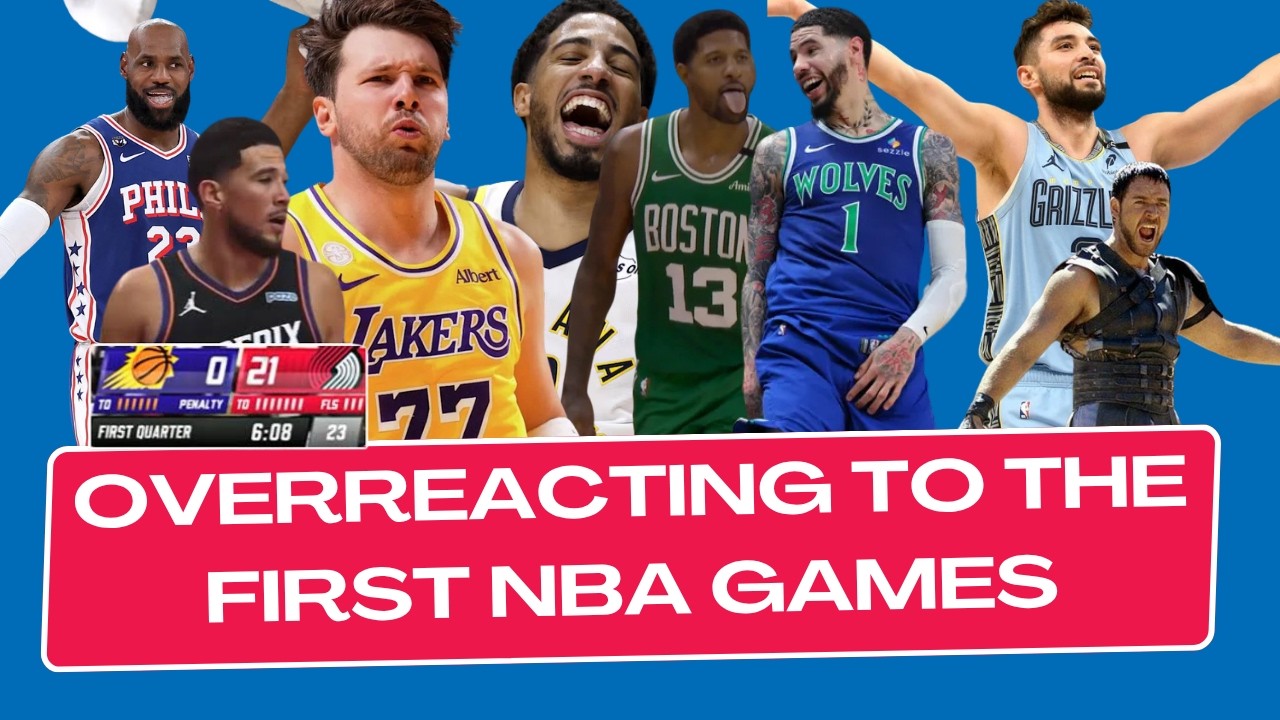 Overreacting to the First Games of the NBA Season + 2023 NBA Draft Contract Extensions