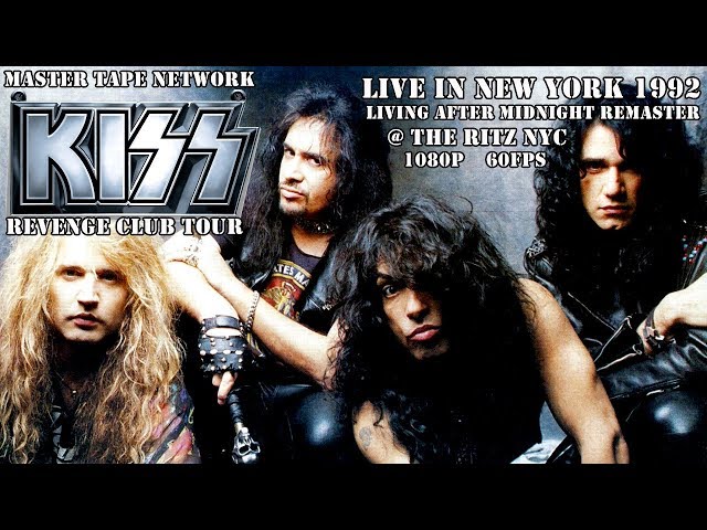 KISS Live in New York 1992 The Ritz Club Show Living After