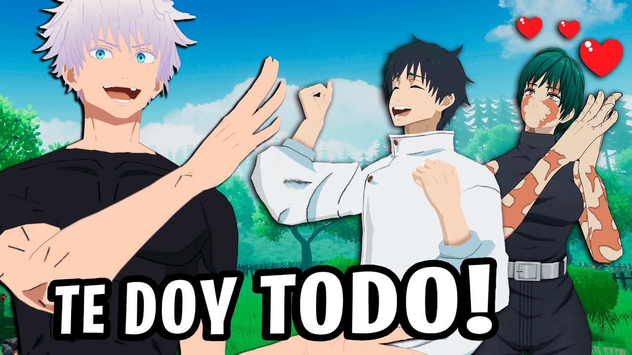 GOJO le deja su HERENCIA a YUTA y MAKI | JUJUTSU KAISEN VR