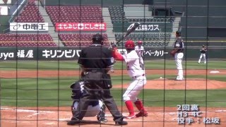 2016/5/14@マツダS 【ウ・リーグ公式戦】由宇カープ対ホークス10回戦
