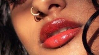 Hamel Patel with Nose Ring Unseen Lips Closeup