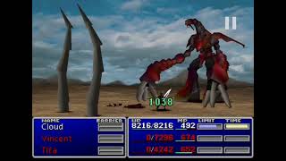 First time fighting ruby weapon.