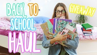 Back To School HAUL Giveaway ukončená | Patra Bene