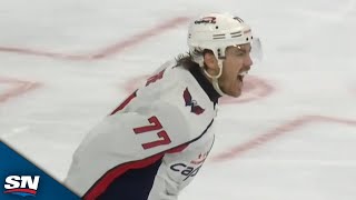 TJ Oshie Helps Capitals Clinch Playoffs With Odd Empty Net Goal