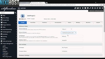 Installing dotProject with Softaculous in cPanel