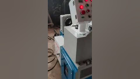 150 thru feed thread rolling working, thread rolling machine operation