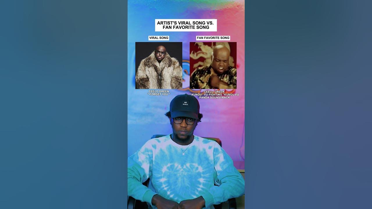 Artist Viral Song Vs. Fan Favorite Song: Cee Lo Green "Forget You", “Kung Fu Fighting” #shorts #song