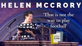 Helen McCrory reads a hilarious letter about women playing football