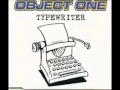 Object one  typewriter original club mix