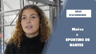 Maéva et son alternance au Sporting de Nantes – Capsule entreprise WIN Sport School Nantes