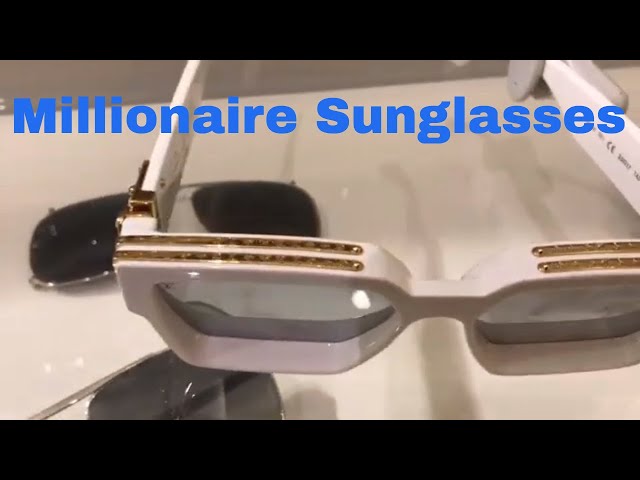 louis vuitton millionaire sunglasses white