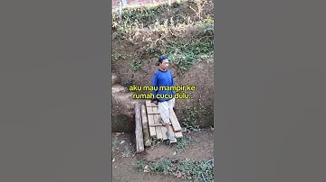 Kasih sayang kakek kepada cucunya 🥰
